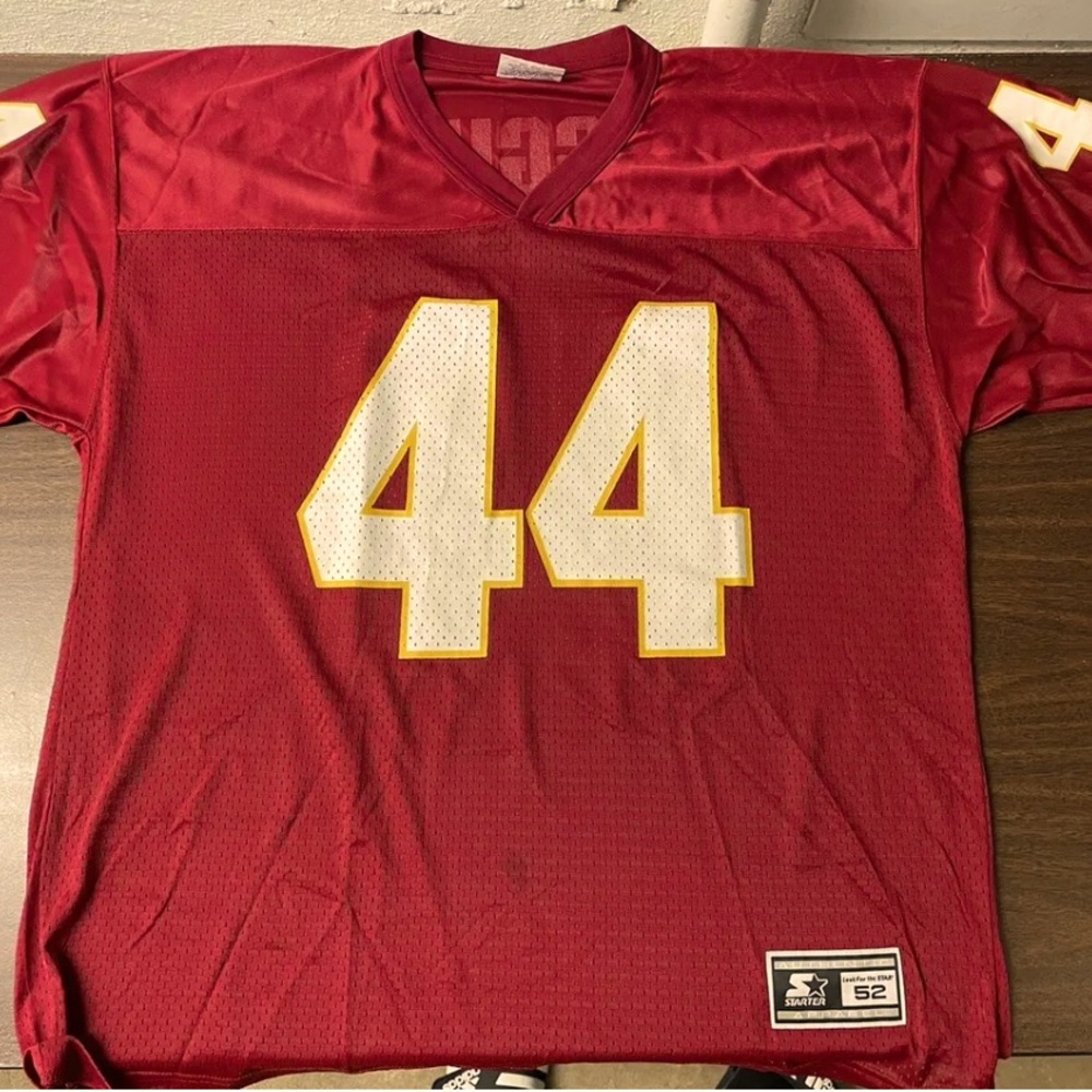 John Riggins Redskins Jersey, replica. AUTHENTIC STARTER, XL size 52